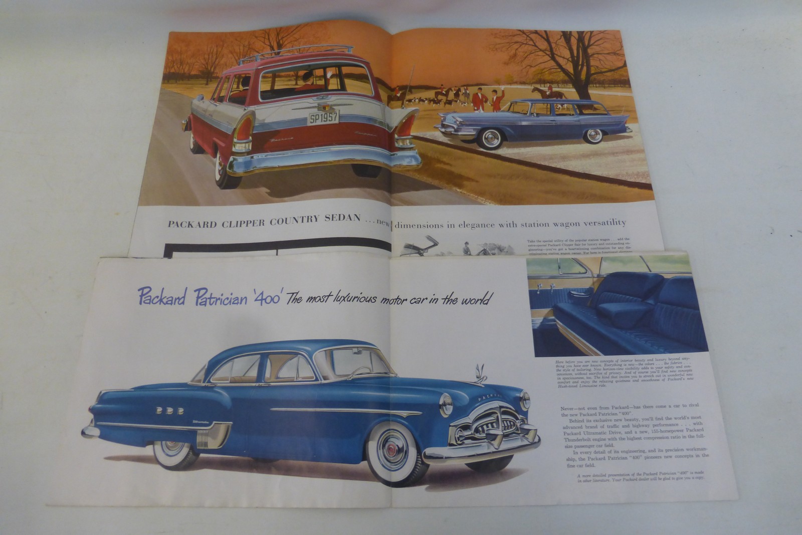 Two Packard sales brochures, 1951 and 1957. - Image 2 of 3