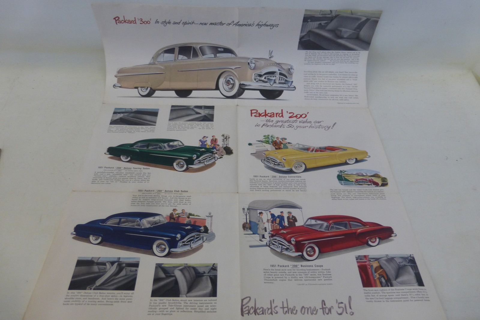 Two Packard sales brochures, 1951 and 1957. - Image 3 of 3