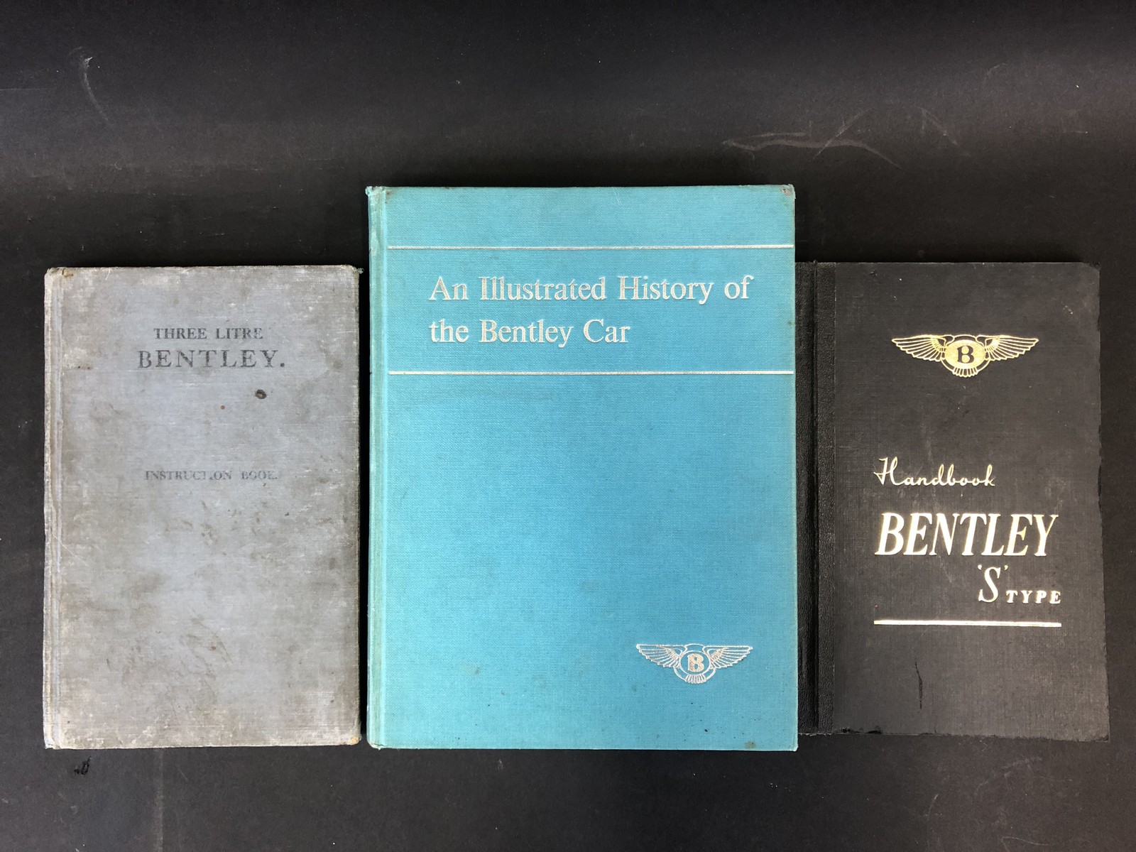 A Bentley S type handbook, a three litre Bentley handbook, 1934 reprint plus An Illustrated