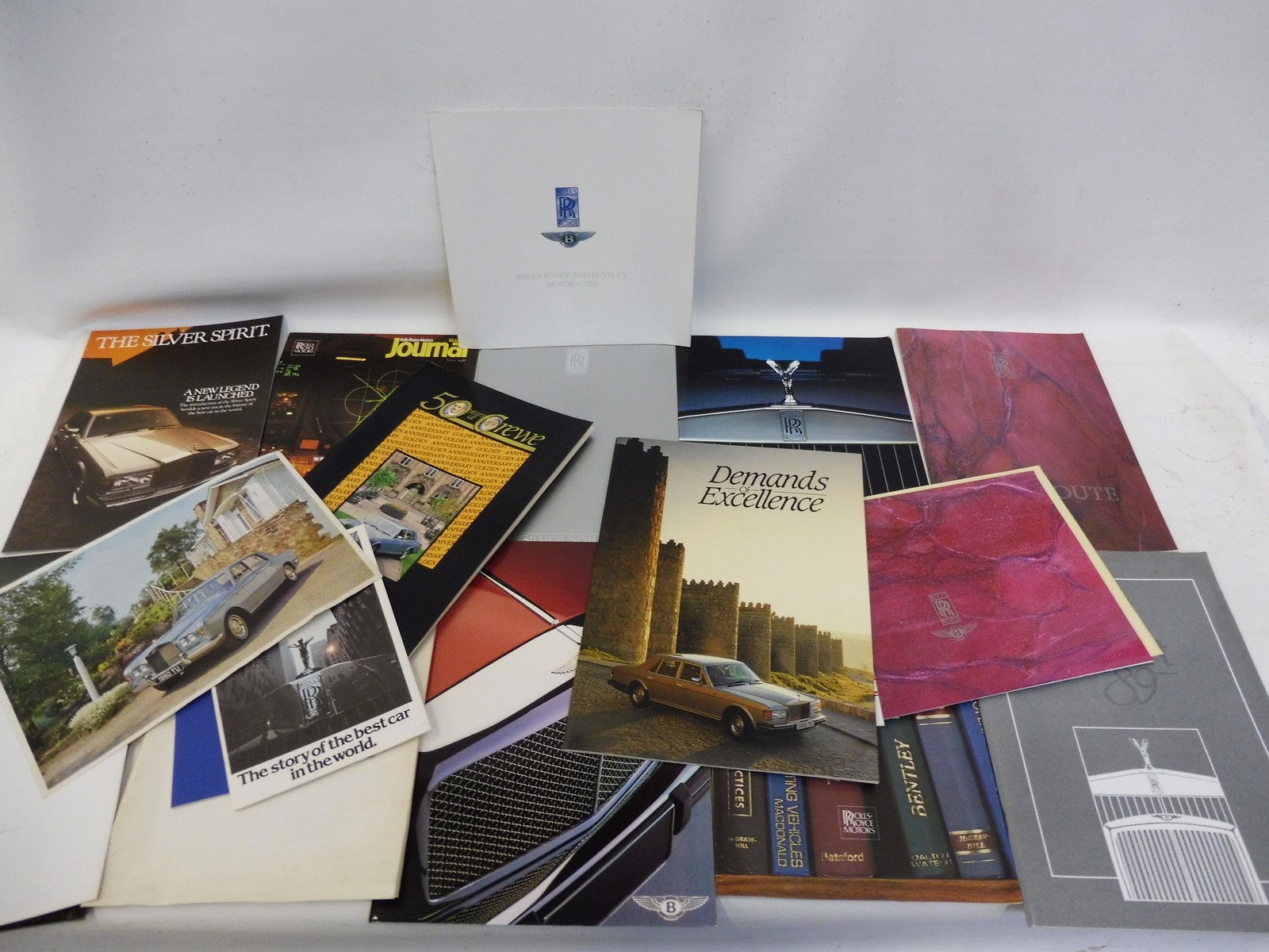 A quantity of assorted Rolls-Royce brochures and publications etc.