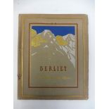 A rare Berliet sales catalogue for 1912, also Incorporating A Journey Through The Alps.