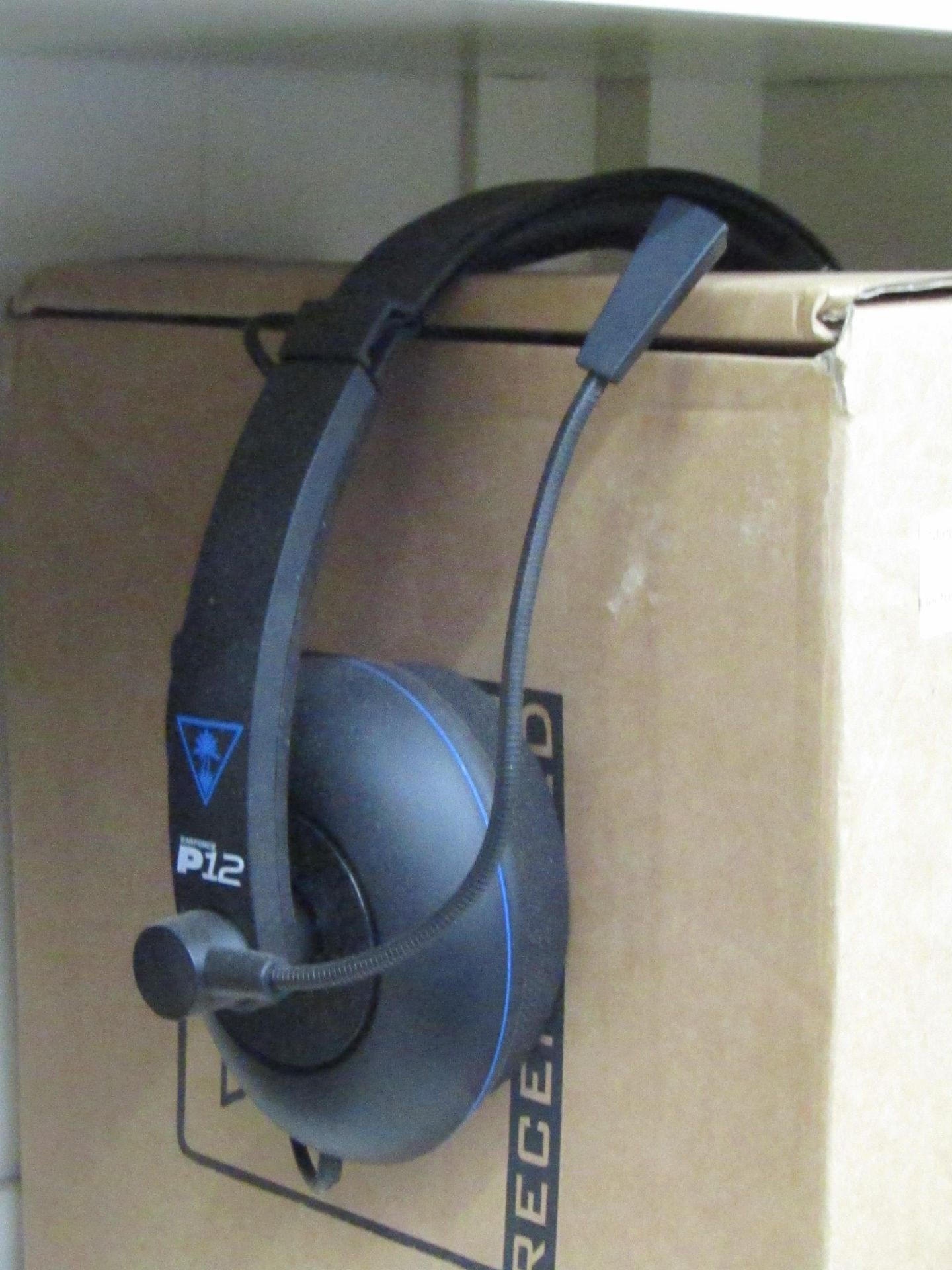 Turtle Beach P12 gaming headset, tested working and boxed.