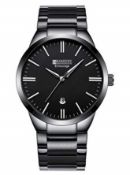 Barkers of Kensington men's stylish designer watch, new in original box.