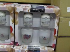6x Anniversary candle sets, all new and boxed.