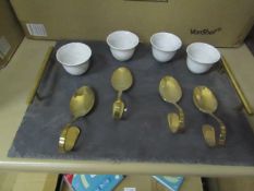 9 Piece serving set, new and boxed.
