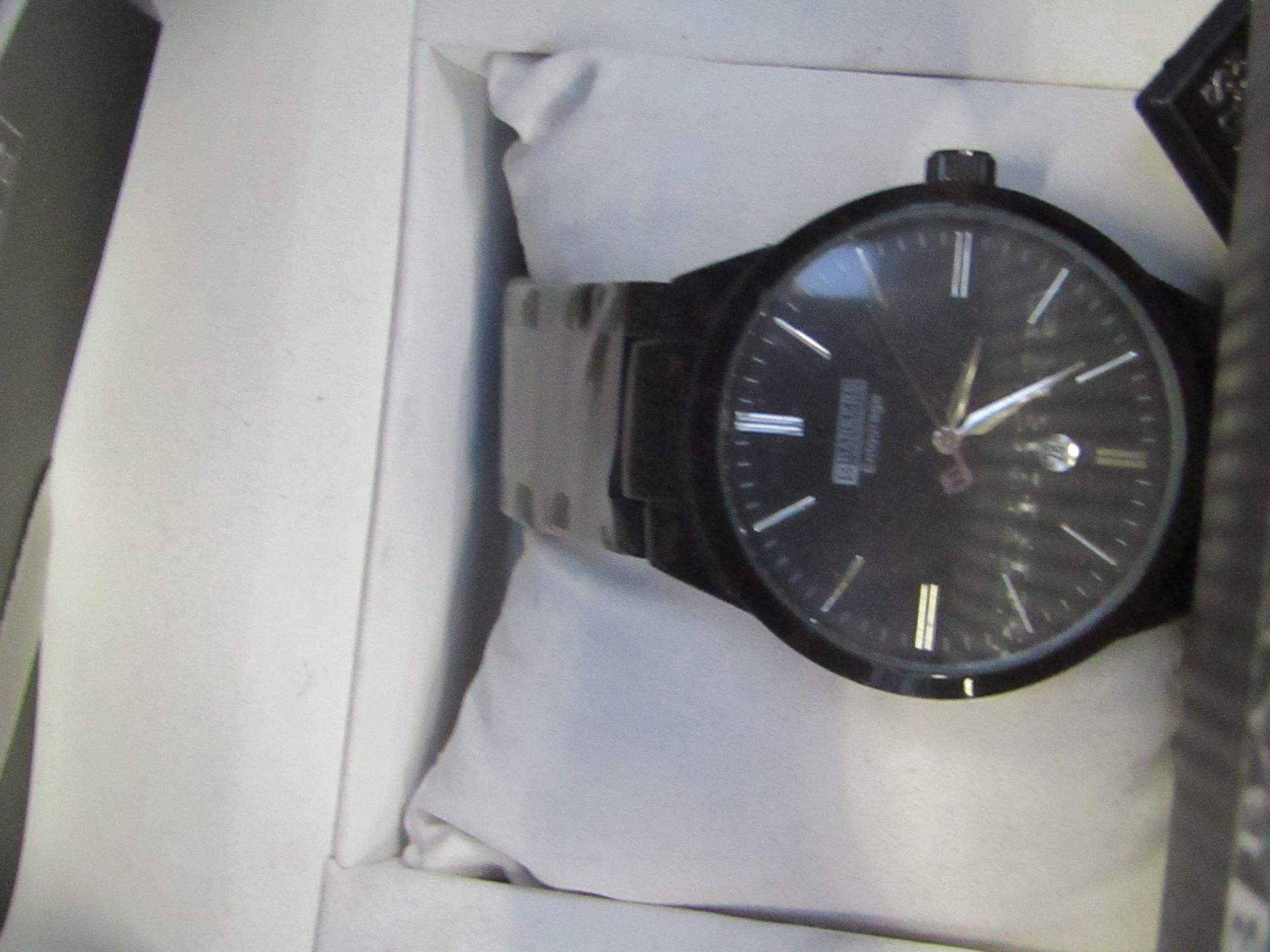 Barkers of Kensington men's stylish designer watch, new in original box. - Image 2 of 2