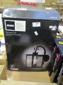Homebase Ashley hanging wall light in black, unchecked and boxed.