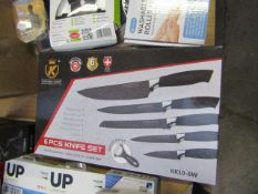 Kitchen King 6 piece knife set, new and boxed.