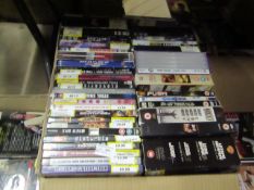 Approx 120x various DVD's, all in cases.