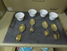 9 Piece serving set, new and boxed.