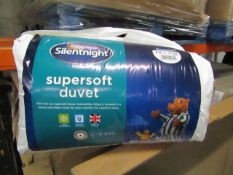 Silentnight Supersoft Duvet, Kingsize, 10.5 Tog, brand new and packaged. RRP £24.99