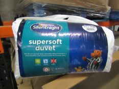 4 x Silentnight Supersoft Duvet, Kingsize, 10.5 Tog, brand new and packaged. RRP £24.99