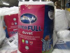 Silent night Super Full Kingsize 10.5 tog Duvet, new.