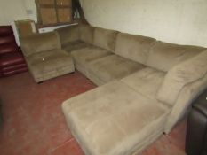 M-Star 6 piece sectional sofa, RRP Circa £1000