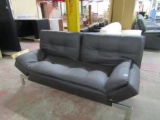 Lifestyle solutions Sofa bed, the back folds down to form a double bed the just pulls back up to