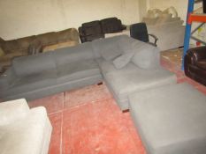 Costco Grey Corner fabric sofa, RRP Circa £1500