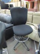 Boss design ergonomic Swivel fabric typist chair