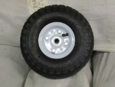 10 x Nylon tube tyres for Heavy duty sack trucks, new and all pumped up.