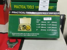 Practical Tools 11 Piece Hole Saw Set new & boxed