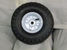 10 x Nylon tube tyres for Heavy duty sack trucks, new and all pumped up.