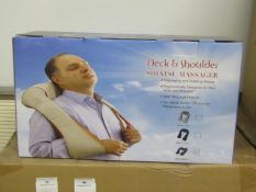 Neck and Shoulder Shiatsu Massager, new and boxed