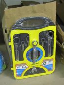 Oulima tools 7 Flex Head Gear wrenches, 8mm-19mm, new in carry case.