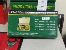 Practical Tools 11 Piece Hole Saw Set new & boxed