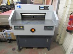 Imaging Solutions 670H V8.2 1700w Precise Paper Cutter (guillotine) with under cabinet, the vendor