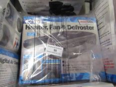 Streetwise 12V Heater Fan and Defroster, boxed and Unchecked