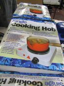 Single cooking hob. Unchecked & boxed.