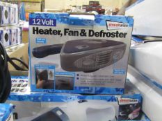 2x Items being: - 12V heater, fan & defroster - 12V high power vacuum cleaner Both unchecked &