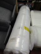 George Home King Size Pillow top Mattress, still in plastic but may be shop soiled