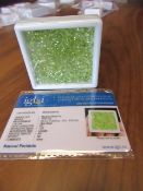 IGL&I Certified 76.00 carat 250 pieces Natural Peridot Gemstones.  A fantastic collection for many