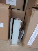 6x Chelsom BW/3 wall light, new and Boxed