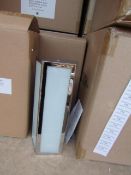 6x Chelsom BW/3 wall light, new and Boxed