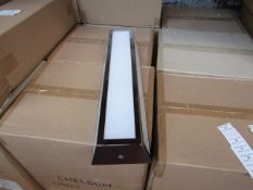 Chelsom BW/2/L wall light, new and Boxed