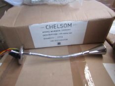 Chelsom LED/4350/C Flexi Neck Reading light, new and Boxed