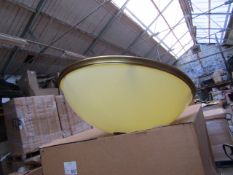 Chelsom SI/8405/120 Large Ceiling Light, approx dimensions are 1.25mtrs diameter and 60cm drop,