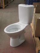 Tavistock Pacific CC toilet set includes pan with cistern (& flush system) to match. New & boxed.