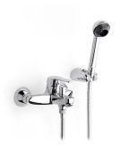 Roca Victoria-N 5A0125C00 chrome wall mounted bath shower mixer. New & boxed.