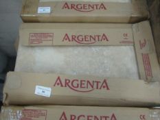 Pack of 12x Argenta 25x49cm stone effect tiles