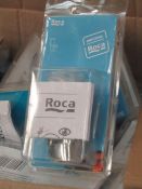 5x Roca kit hinge elements soft close brass packs. All new in packaging.