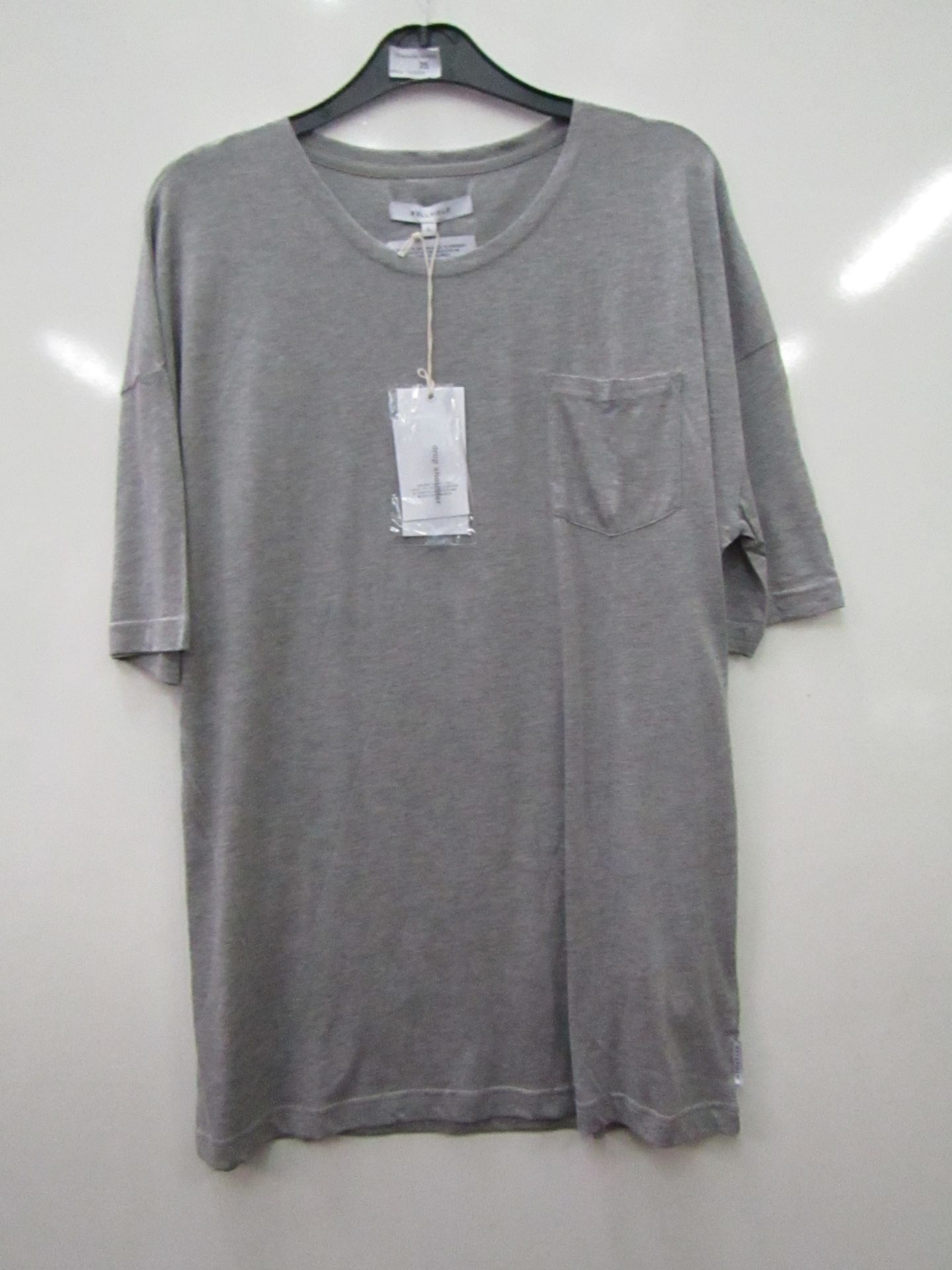 Bellfield Mens Faulkland Grey Marl T Shirt size L RRP £20 new with tags