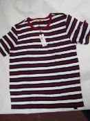Lee by Gap Child's Striped T Shirt size M new with tags