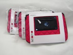 3 x Knomo Laptop Sleeves for 11" Tablets new & packaged