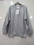 Mens Charles Kirk Grey Sweat Jumper size 46ins new with tags