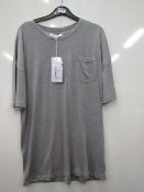 Bellfield Mens Faulkland Grey Marl T Shirt size M RRP £20 new with tags
