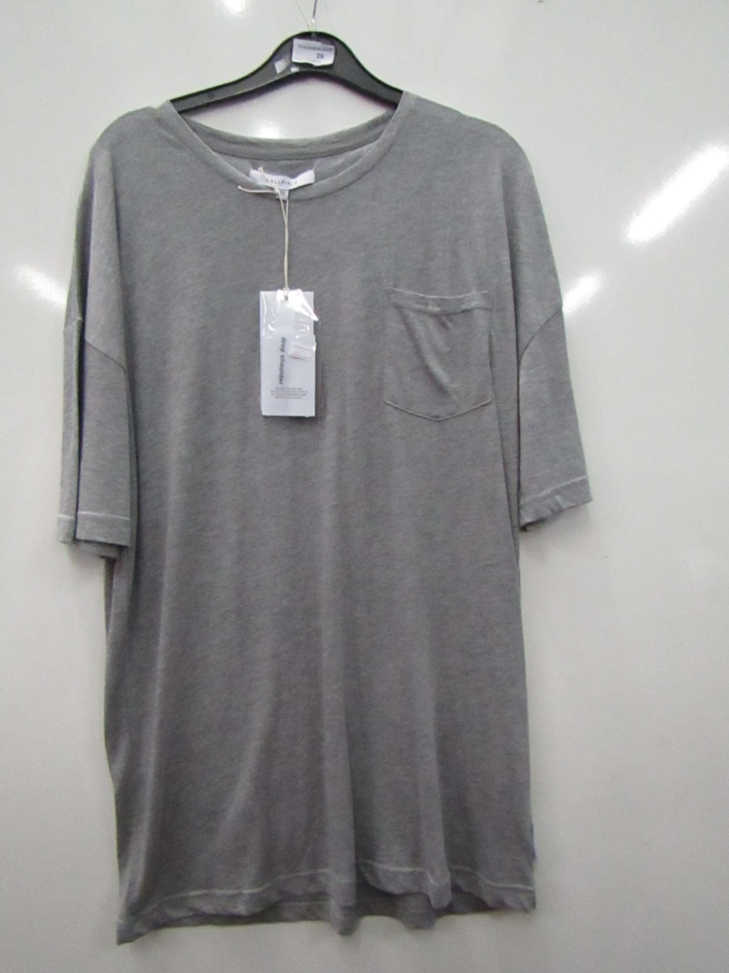 Bellfield Mens Faulkland Grey Marl T Shirt size M RRP £20 new with tags