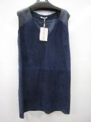 Ladies Kookai Genuine Leather Dress size 44 RRP £45 new with tags