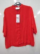 Just Female Ladies Red Top size S new with tags